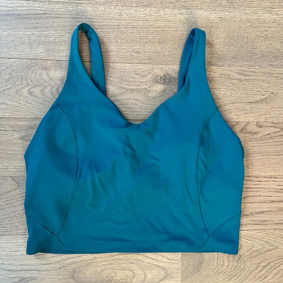 Lululemon Align™ Tank Top *Light Support, C/D Cup - Storm Teal - Sz 10 - Picture 3 of 5